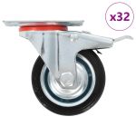 Roți pivotante, 32 buc., 75 mm GartenMobel Dekor