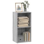 Bibliotecă, gri sonoma, 40x30x77 cm, lemn prelucrat GartenMobel Dekor