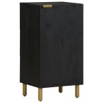 Dulap, negru, 40x33x75 cm, lemn prelucrat GartenMobel Dekor