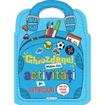 Ghiozdanul meu cu activitati si abtibilduri pentru baieti PlayLearn Toys