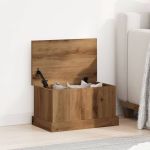 Cutie depozitare, stejar artizanal, 30x50x28 cm, lemn prelucrat GartenMobel Dekor