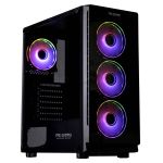 Sistem GAMING Dark Momentum, 8th-Gen Intel® SIX-CORE™ i5-8400 4.00GHz Turbo, 8GB DDR4, 128GB SSD + 1TB HDD, Radeon RX550 4GB GDDR5 NewTechnology Media