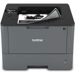 Imprimanta Laser Monocrom Brother HL-L5200DW, Duplex, A4, 40ppm, 1200 x 1200, USB, Retea, Wireless, Toner si Drum Noi NewTechnology Media