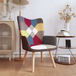 Scaun de relaxare, material textil, petice GartenMobel Dekor