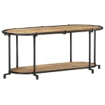 Dulap TV, 100x42x40 cm, lemn masiv mango brut GartenMobel Dekor