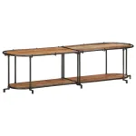 Dulap TV, 160x42x40 cm, lemn masiv de acacia GartenMobel Dekor