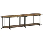 Dulap TV, 160x42x40 cm, lemn masiv reciclat GartenMobel Dekor