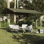 Prelată de camping, verde măsliniu, 506x306 cm, impermeabilă GartenMobel Dekor