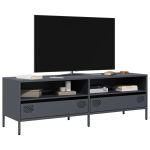 Dulap TV, antracit, 135x39x43,5 cm, oțel laminat la rece GartenMobel Dekor