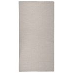 Covor de exterior, gri taupe, 100x200 cm, țesătură plată GartenMobel Dekor