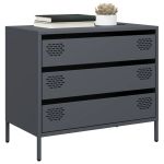Dulap, antracit, 68x39x58,5 cm, oțel laminat la rece GartenMobel Dekor