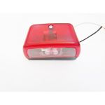 15x11 Lampa numar LED 12V cu pozitie rosie. Automotive TrustedCars