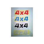 Abtibild "4X4" Cod:DZ-30 Automotive TrustedCars