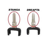 Lama carcasa telecomanda compatibila Opel 3337C ( pe dreapta ) Automotive TrustedCars