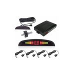 Sistem de parcare cu 4 senzori, display și sunet 12V Cod: 4001 Automotive TrustedCars