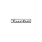 Abtibild "TURBO" culoare Alb Cod:DZ-076 Automotive TrustedCars