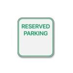 Abtibild "RESERVED PARKING" Cod: TAG 040 / T2 Automotive TrustedCars