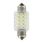 Bec cu LED sofit 27 SMD cu lentila 3D 11x39 ( set 2 buc ) 12V Cod:85318 Automotive TrustedCars