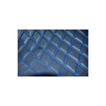 Material imitatie piele tapiterie romb negru/cusatura albastra Cod: Y01NA Automotive TrustedCars