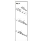 Stergator parbriz sofer FIAT DOBLO Cargo Platform/Chassis (263) 02/2010➝ COD:ART38 24" Automotive TrustedCars