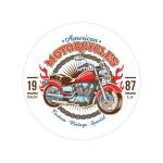 Abtibild "AMERICAN MOTORCYCLES" Cod: TAG 036 / T2 Automotive TrustedCars