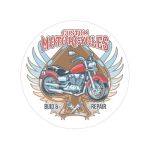 Abtibild "CUSTOM MOTORCYCLES" Cod: TAG 035 / T2 Automotive TrustedCars