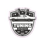 Abtibild "RETRO TUNING SERVICE" Cod:TAG 013 / T2 Automotive TrustedCars
