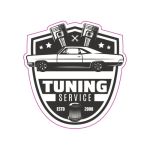 Abtibild TAG RETRO TUNING SERVICE Cod: TAG 019 / T2 Automotive TrustedCars