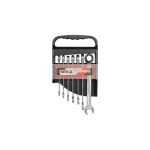 Set 7 chei combinate cu clichet 10-19mm Cod: YT-0208 Automotive TrustedCars