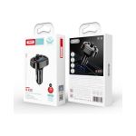 Modulator MP3 SMART cu functie handsfree auto Bluetooth si incarcator auto QC 3.0, 2x USB, 18 W 12V-24V Cod: XO-BCC03 Automotive TrustedCars
