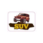 Abtibild "SUV " Cod:TAG 057 / T2 Automotive TrustedCars