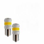 Set 2 Becuri o faza BA15S P21W T.V. LED COB 12W PREMIUM Cod: W3-BA15S-Y-EK Automotive TrustedCars