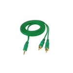 Cablu Jack 2RCA 3,5mm,10m Verde MIV Automotive TrustedCars