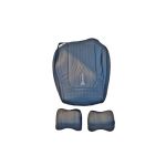 Huse auto universale 9D PREMIUM imitatie piele + alcantara Culoare:Negru Cod:1190-1 Automotive TrustedCars