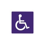 Abtibild "Persoane cu Dizabilitati"  Cod: YGT-08 Automotive TrustedCars