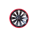 Set 4 capace roti model EVO negru+rosu 16" Cod: WM4-1RD-16 Automotive TrustedCars