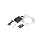 Kit fibra optica plafon instelat LED RGB cu telecomanda si sursa de alimentare 0,75mm 295 fire 3 metri 12V Cod: HH-2953 Automotive TrustedCars