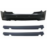 Pachet Bara spate cu Praguri Laterale BMW Seria 5 E60 (2003-2007) M-Technik Design cu PDC 24mm Performance AutoTuning