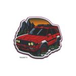 Abtibild " MASINA DE TEREN " Cod: TAG 080/T3 Automotive TrustedCars