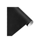 Rola folie carbon 3D culoare Neagra latime 1.27mx30m Automotive TrustedCars