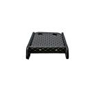Masa de bord cu 2 suporti pentru pahare ,piele ecologica culoare Negru cusatura Gri compatibila Mercedes Sprinter W905 2001-2006 Automotive TrustedCars