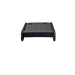Masa de bord cu 2 suporti pentru pahare ,piele ecologica culoare Negru cusatura Rosie compatibila Volkswagen T5 2003-> Automotive TrustedCars