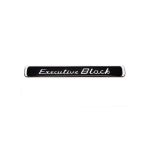 Ornament metalic "EXECUTIVE BLACK" Aluminiu 22cmx2,7cm Cod: EB-22 Automotive TrustedCars