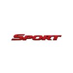Ornament metalic "SPORT" 16.5cmx2.3cm Cod: JS-14 Automotive TrustedCars
