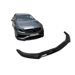 Lip Bara Fata Mercedes A-Class W176 AMG Facelift (2015-2018) Negru Lucios Performance AutoTuning
