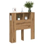Tăblie pat dulap stejar artizanal 100x19x104,5cm lemn prelucrat GartenMobel Dekor