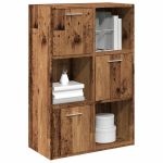 Bibliotecă, lemn vechi, 60,5x30x90 cm, lemn prelucrat GartenMobel Dekor