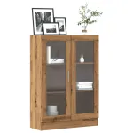 Bibliotecă, stejar artizanal, 82,5x30,5x115 cm, lemn prelucrat GartenMobel Dekor