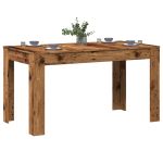 Masă de bucătărie, lemn vechi, 140x74,5x76 cm, lemn prelucrat GartenMobel Dekor