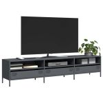 Dulap TV, antracit, 202x39x43,5 cm, oțel laminat la rece GartenMobel Dekor